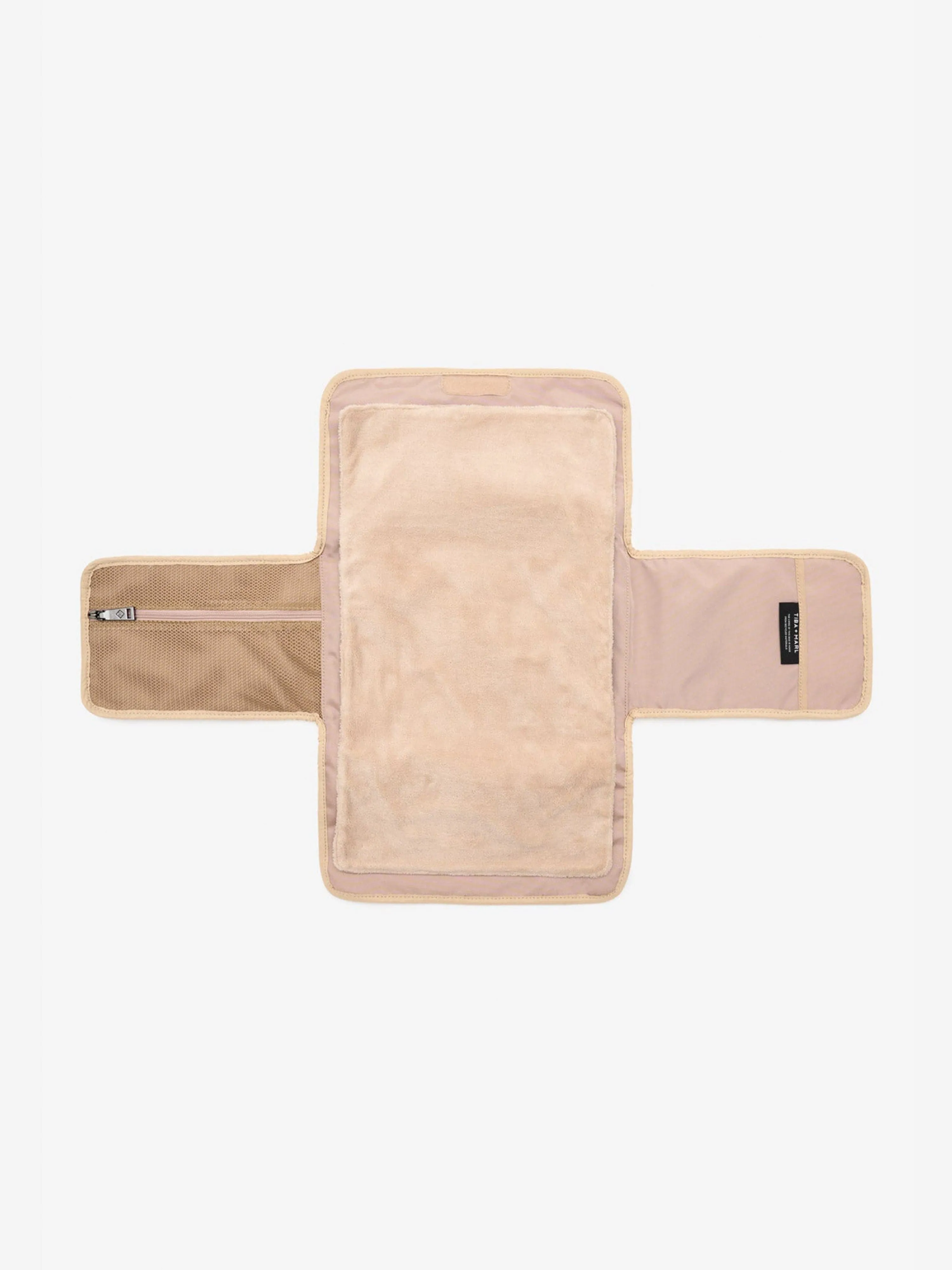 Baby Etta Changing Clutch Borg Fleece in Beige (33cm)
