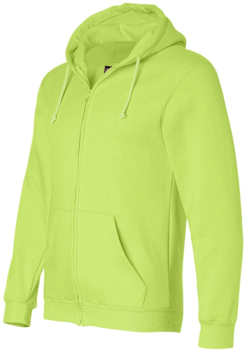 Bayside USA-Made FullZip Hooded Sweatshirt
