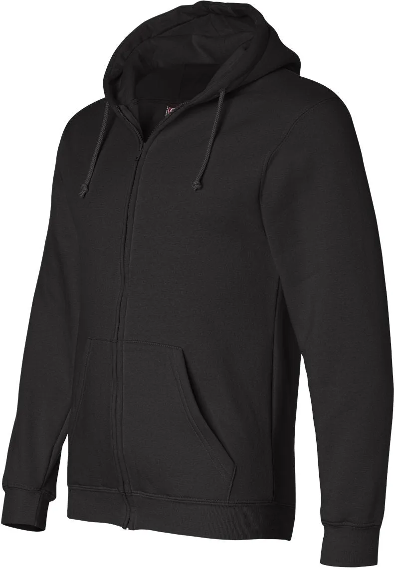 Bayside USA-Made FullZip Hooded Sweatshirt