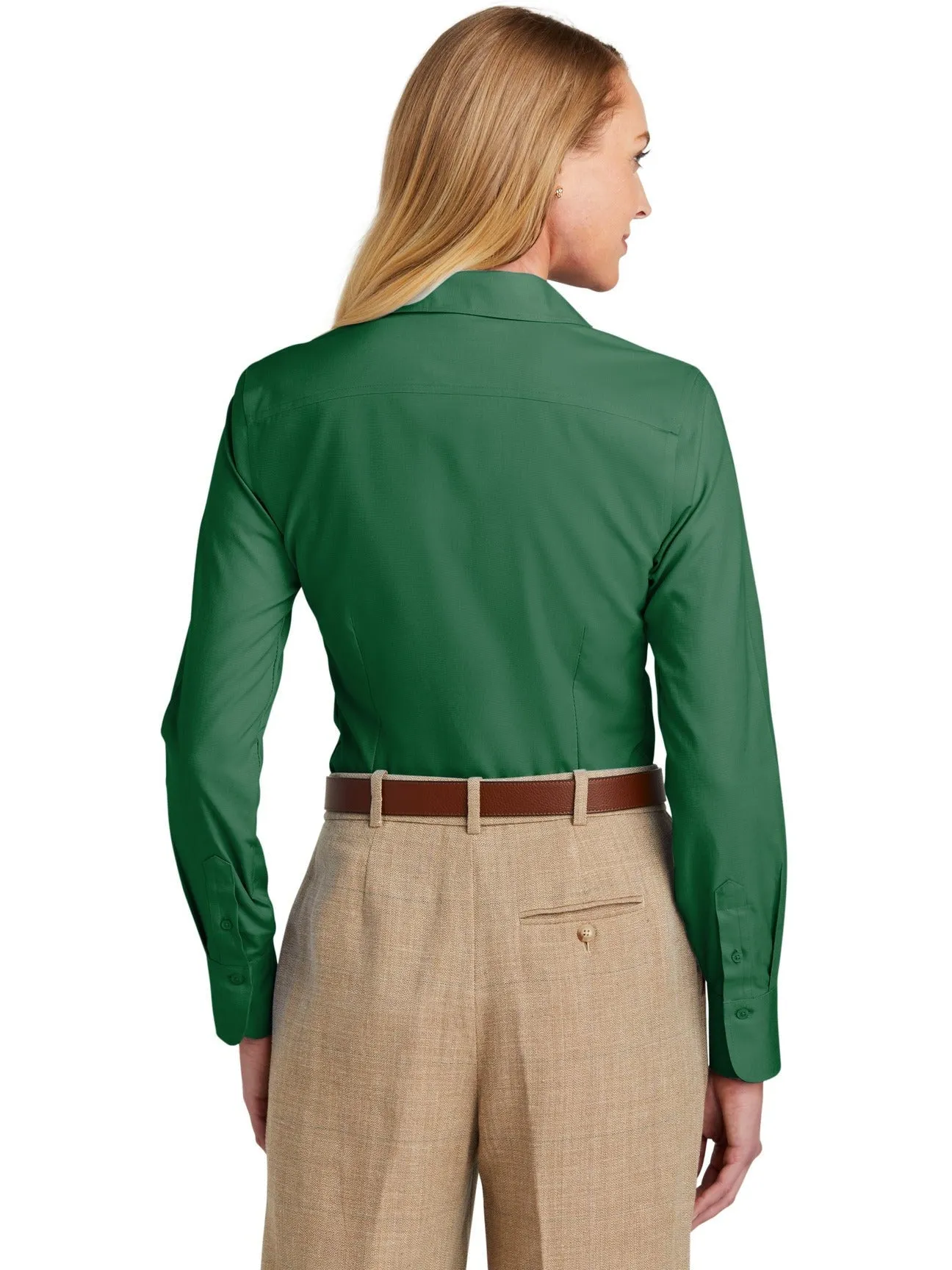 Brooks Brothers Ladies Wrinkle-Free Stretch Nailhead Shirt