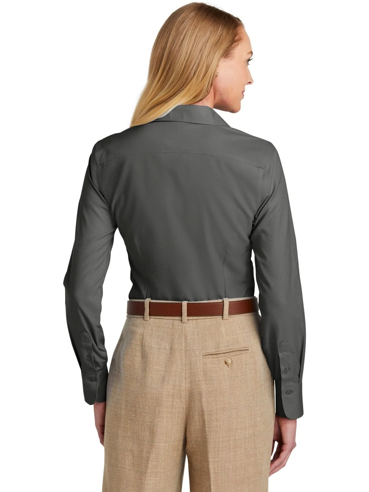 Brooks Brothers Ladies Wrinkle-Free Stretch Nailhead Shirt