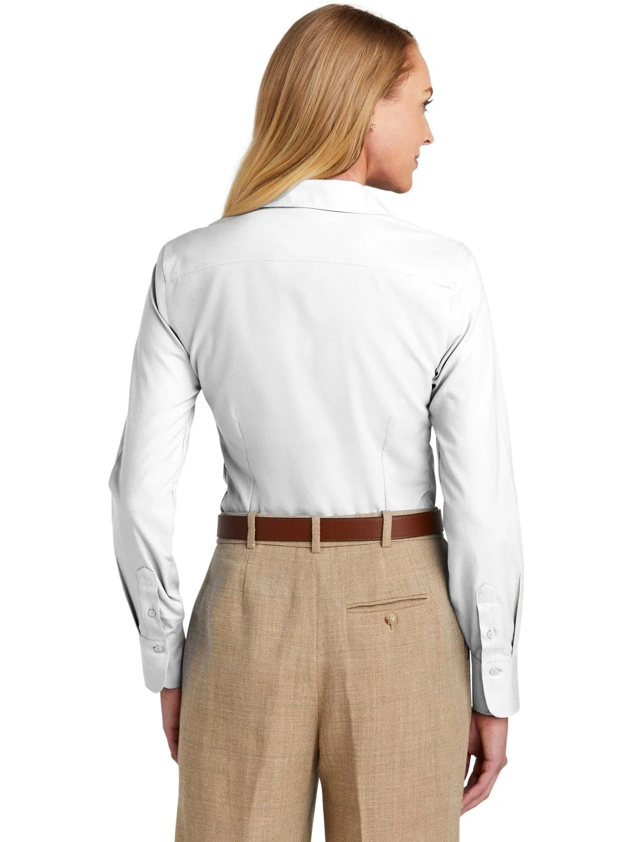 Brooks Brothers Ladies Wrinkle-Free Stretch Nailhead Shirt