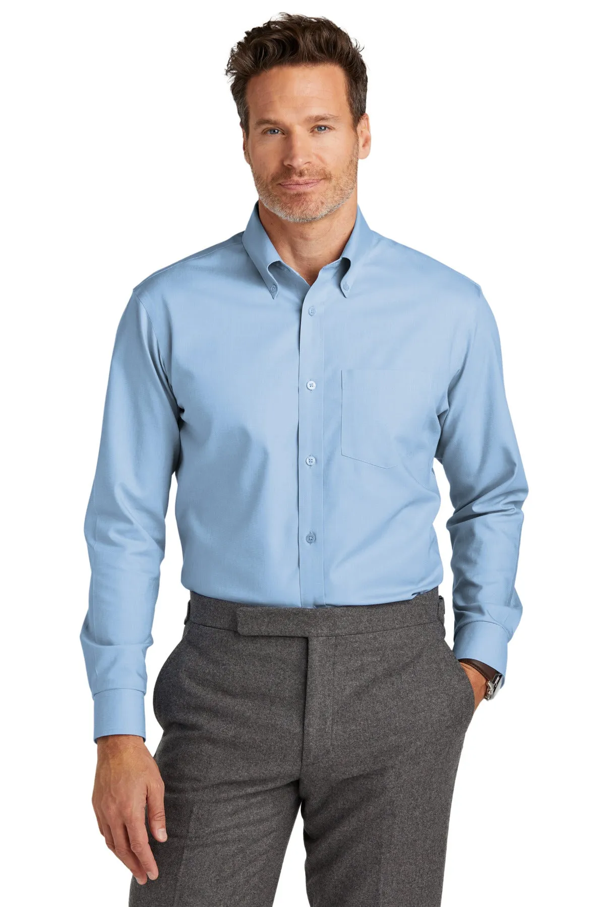 Brooks Brothers Tall Wrinkle-Free Stretch Nailhead Shirt