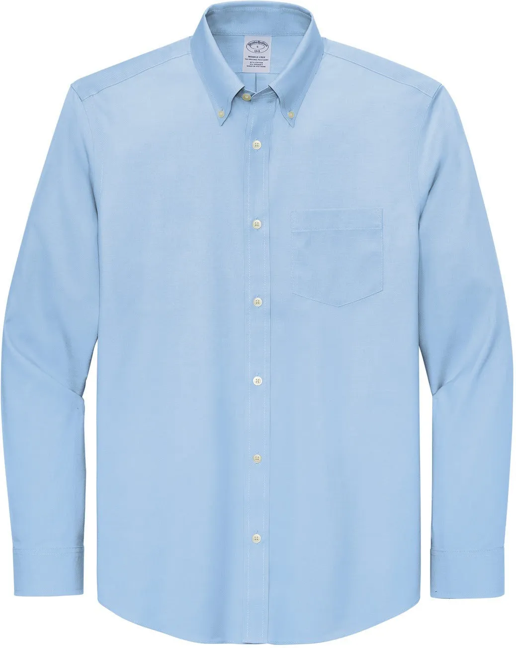 Brooks Brothers Tall Wrinkle-Free Stretch Pinpoint Shirt