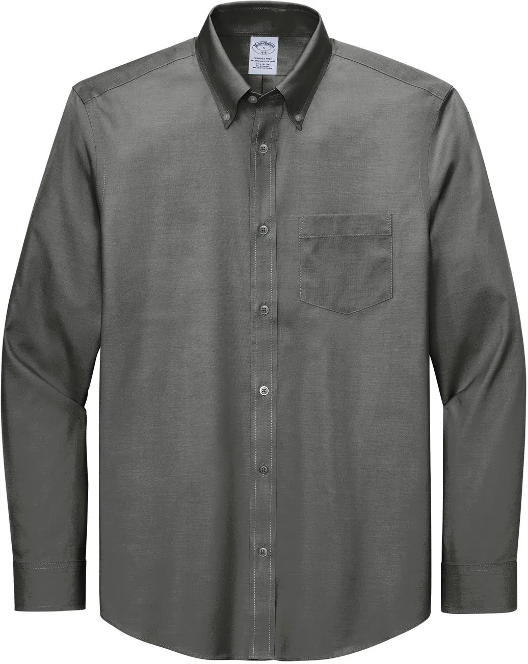 Brooks Brothers Tall Wrinkle-Free Stretch Pinpoint Shirt
