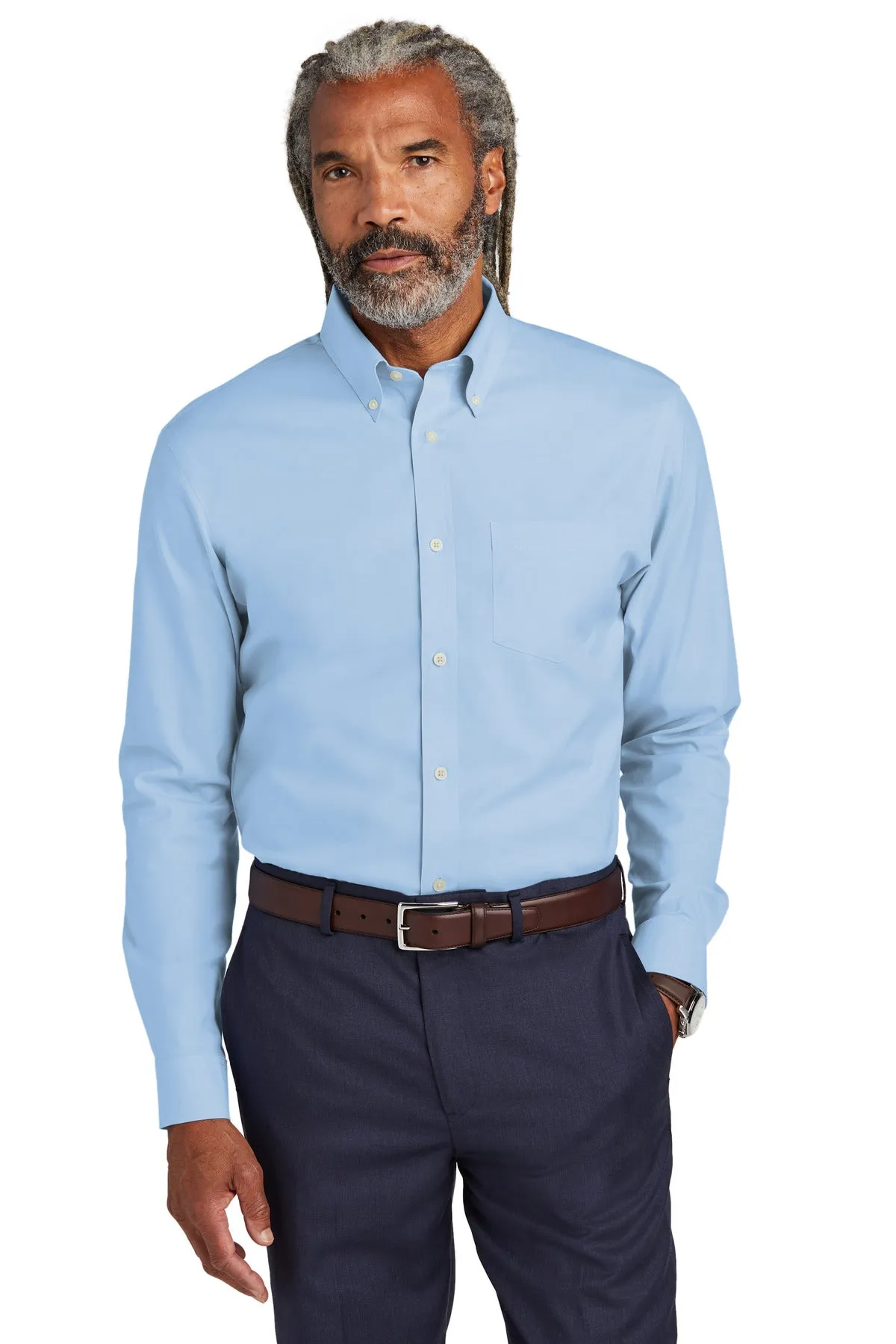 Brooks Brothers Tall Wrinkle-Free Stretch Pinpoint Shirt