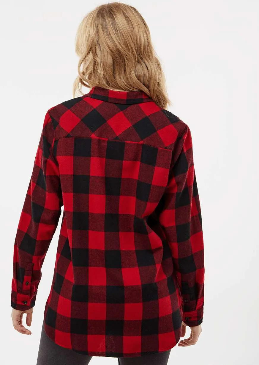 Burnside Ladies Boyfriend Flannel