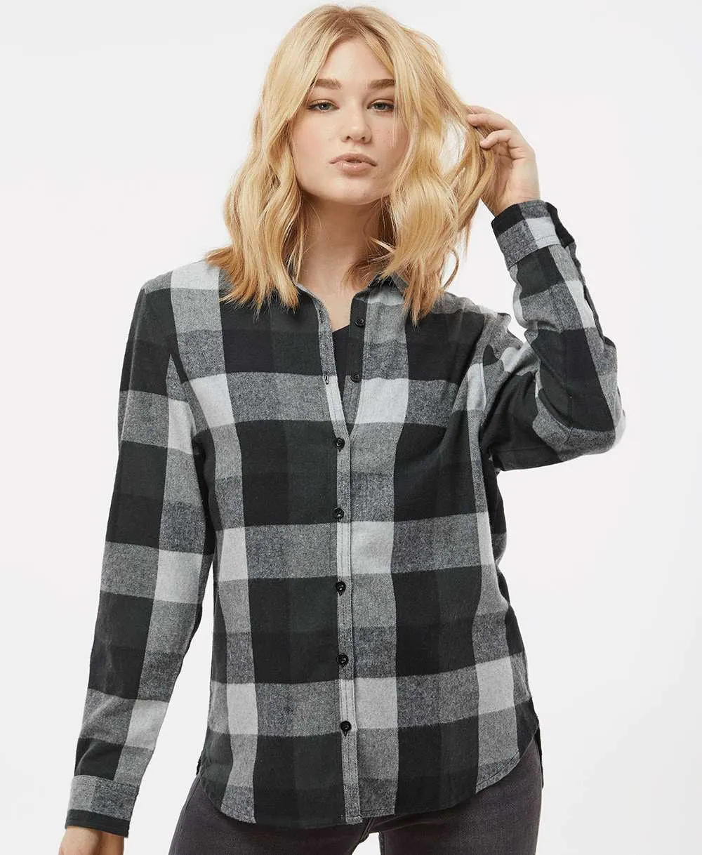 Burnside Ladies Boyfriend Flannel