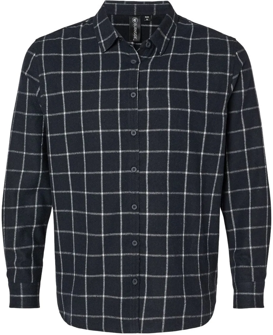 Burnside Ladies Boyfriend Flannel
