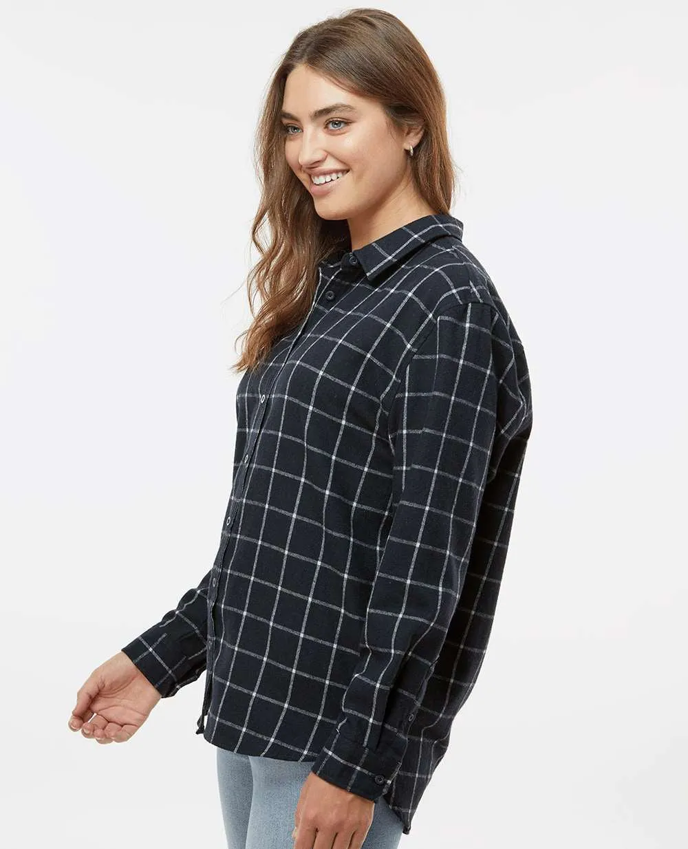 Burnside Ladies Boyfriend Flannel