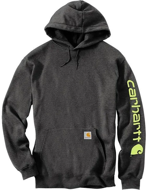 CarharttMidweight Hooded Logo Sweatshirt