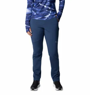 Columbia Women Navy Blue Omni-Shield Vast Canyon High-Rise Softshell Pant