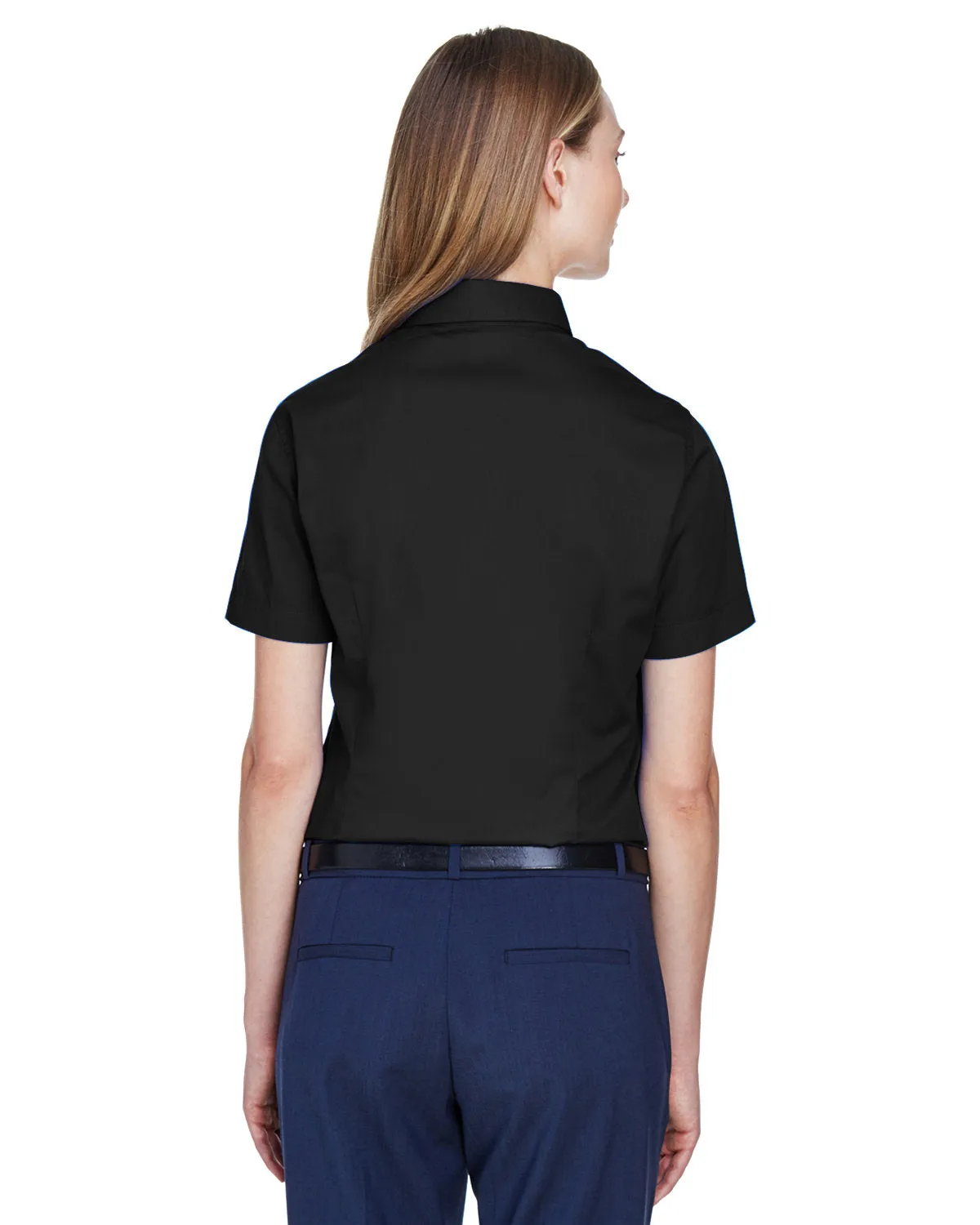 Core 365 Ladies Optimum Short-Sleeve Twill Shirt