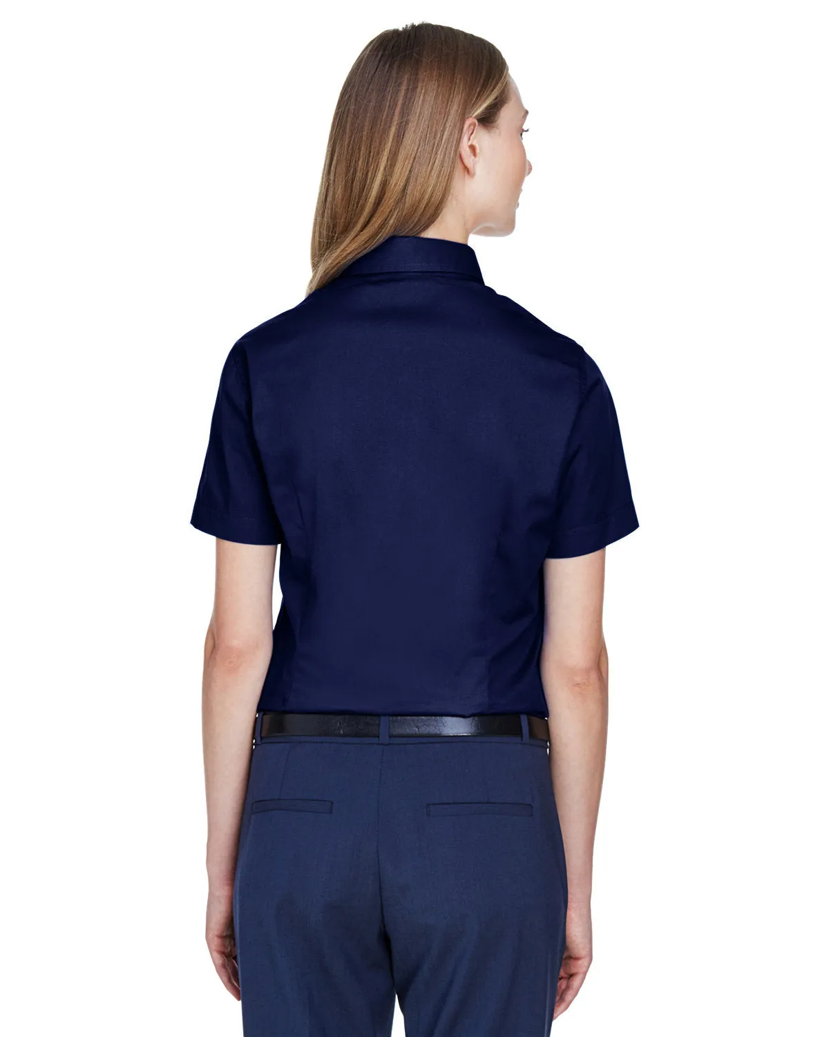 Core 365 Ladies Optimum Short-Sleeve Twill Shirt