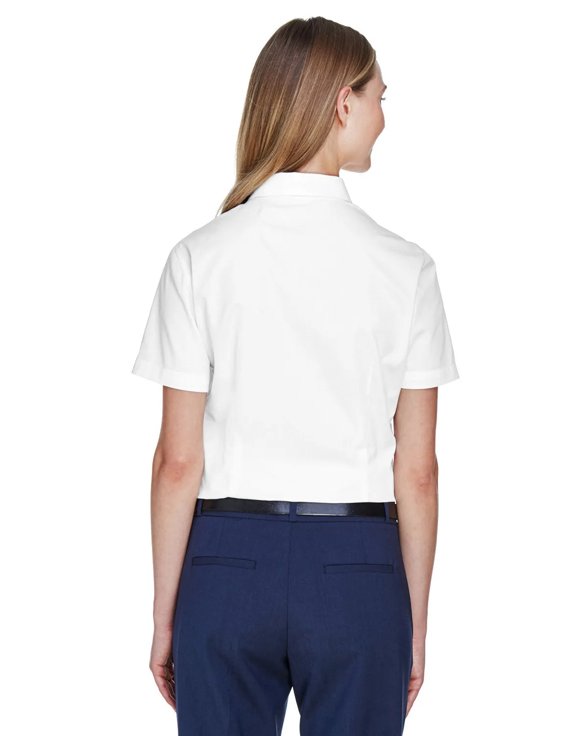 Core 365 Ladies Optimum Short-Sleeve Twill Shirt