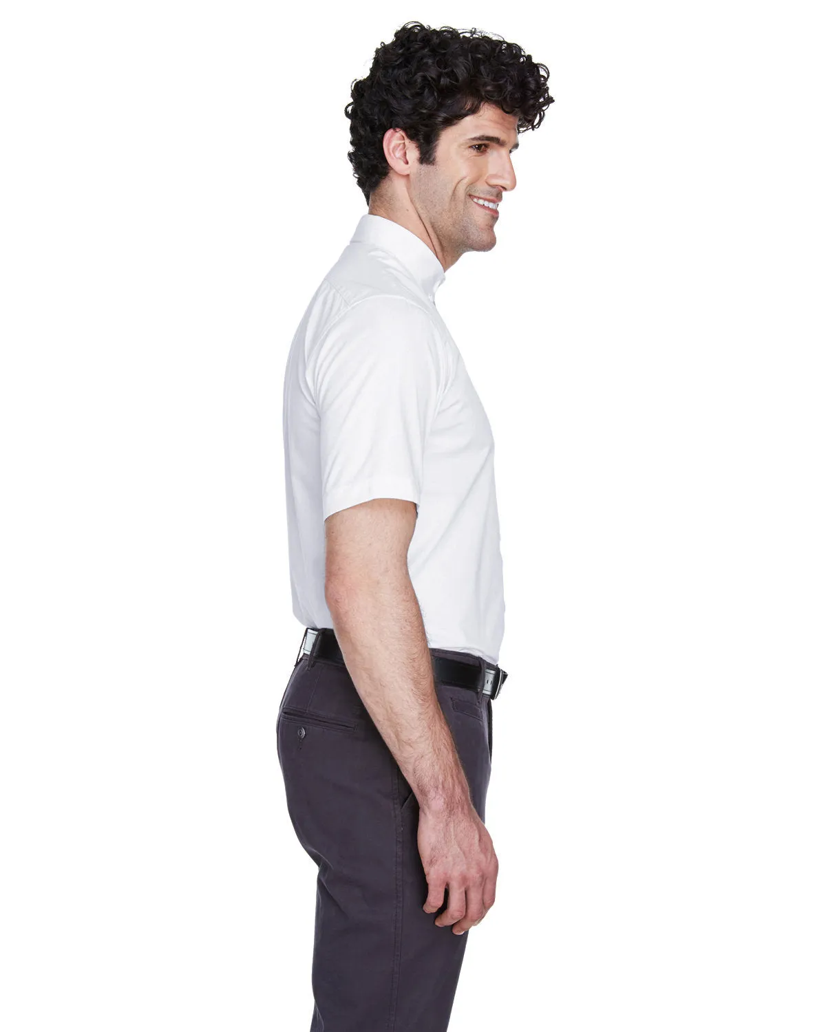 Core 365 Optimum Short-Sleeve Twill Shirt