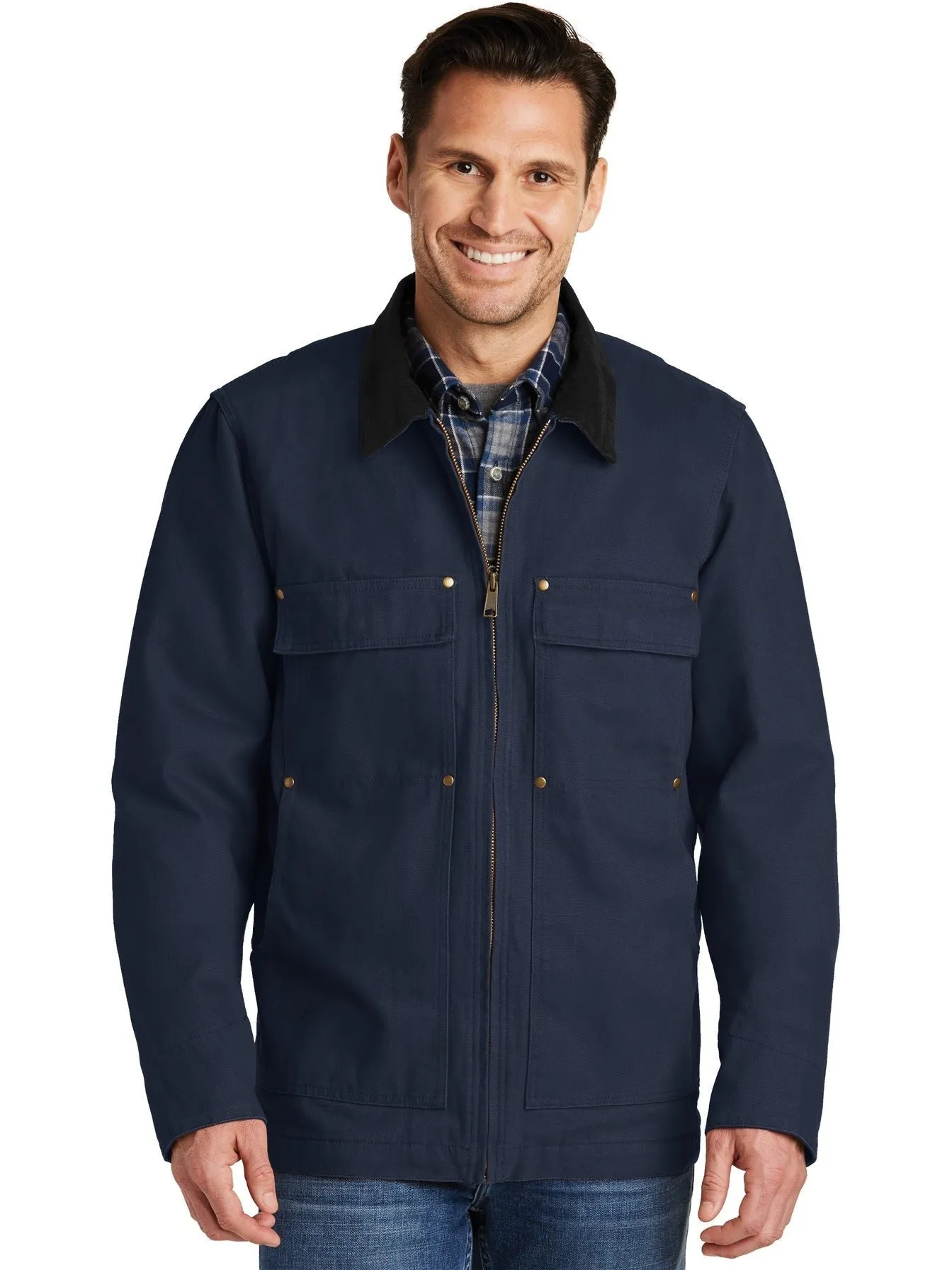 CornerStone Washed Duck Cloth Chore Coat