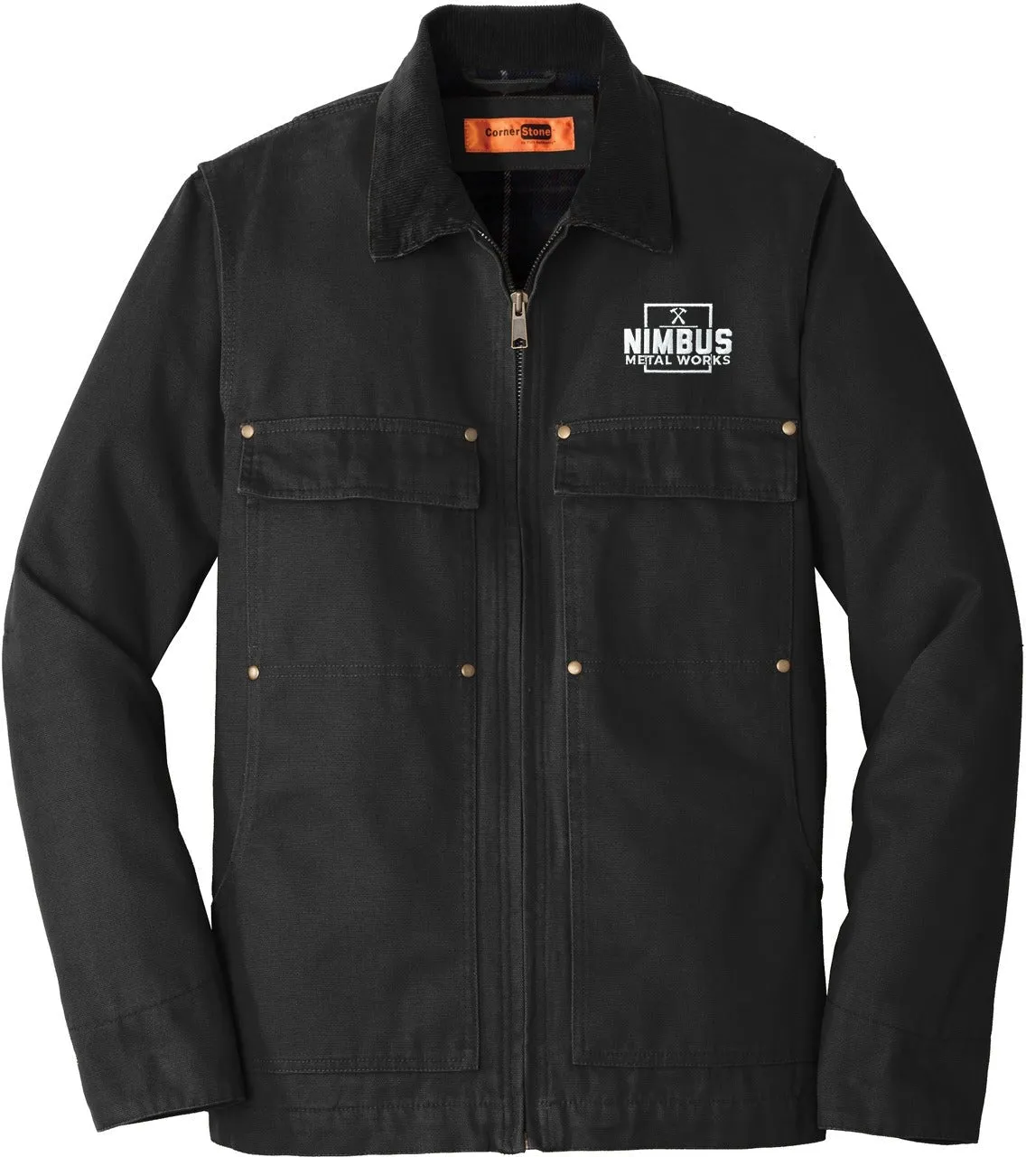 CornerStone Washed Duck Cloth Chore Coat