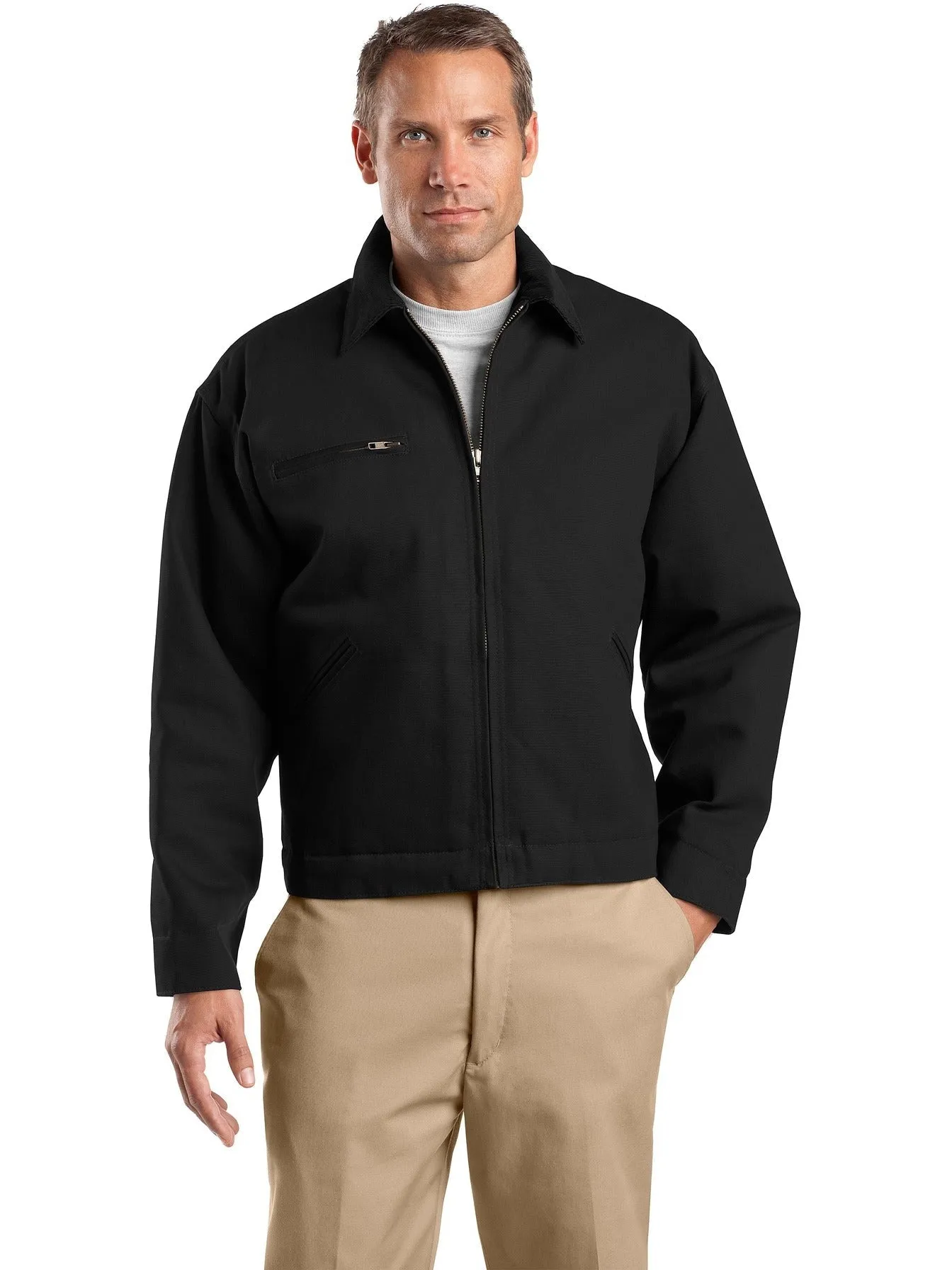 CornerStoneTall Duck Cloth Work Jacket