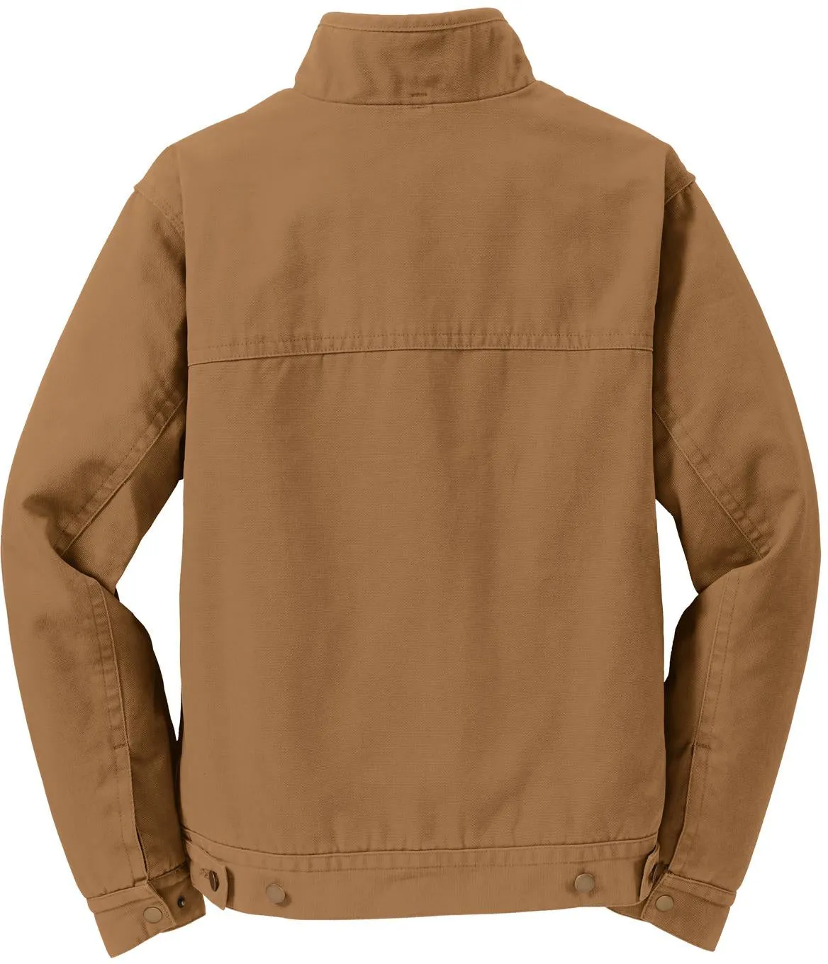 CornerStoneWashed Duck Cloth Flannel-Lined Work Jacket
