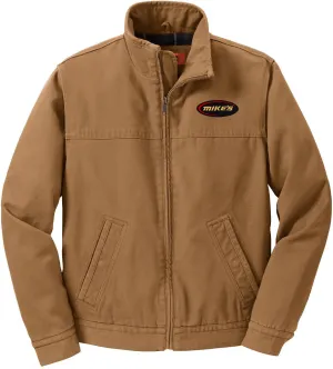 CornerStoneWashed Duck Cloth Flannel-Lined Work Jacket