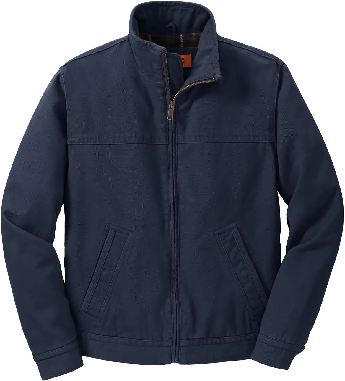 CornerStoneWashed Duck Cloth Flannel-Lined Work Jacket