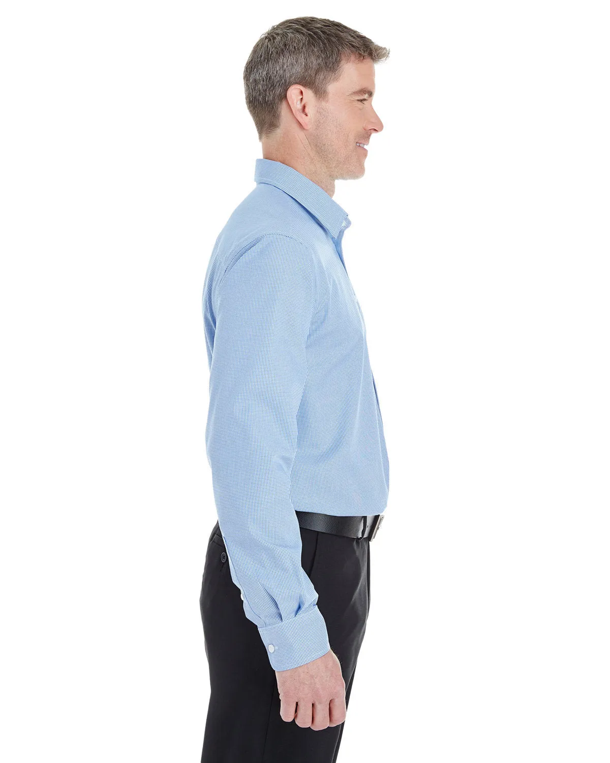 Devon & Jones Crown Woven RoyalDobby Shirt