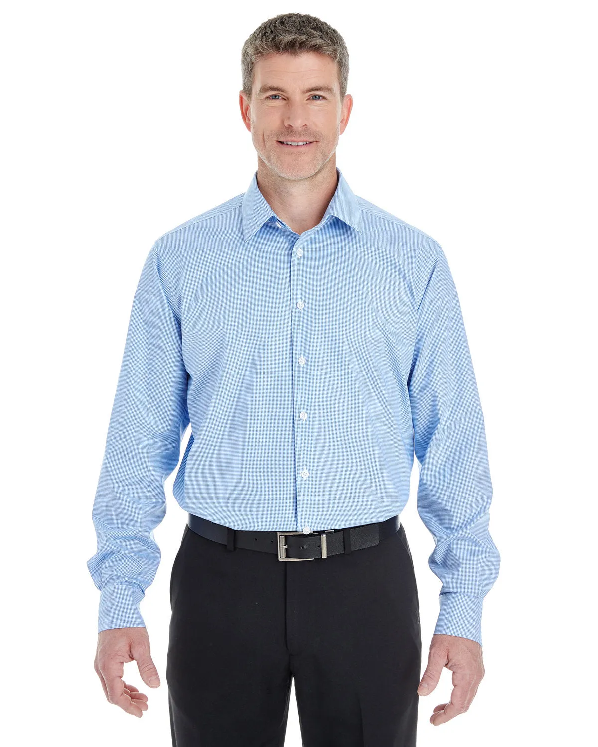 Devon & Jones Crown Woven RoyalDobby Shirt