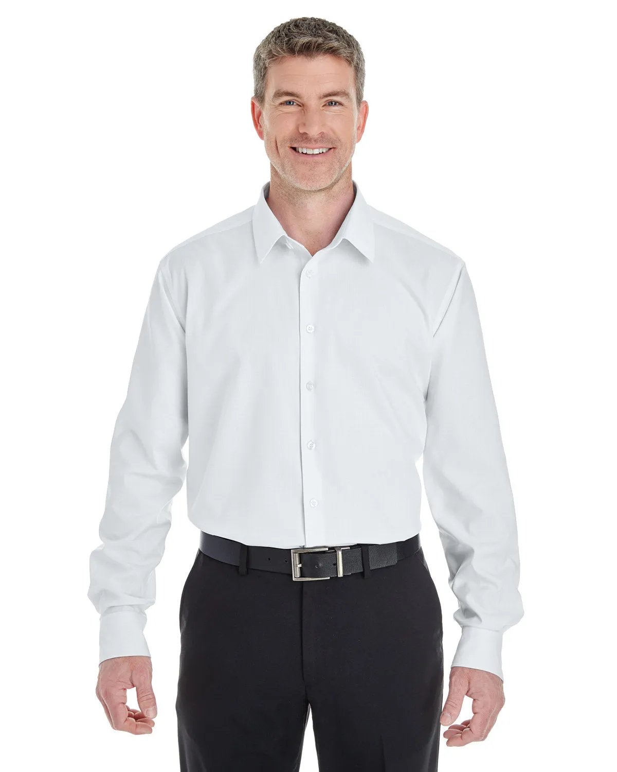 Devon & Jones Crown Woven RoyalDobby Shirt