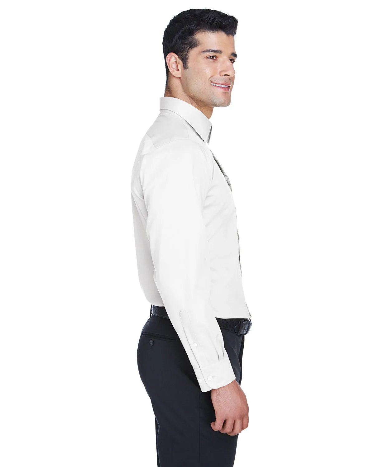 Devon & Jones Crown Woven Solid Stretch Twill
