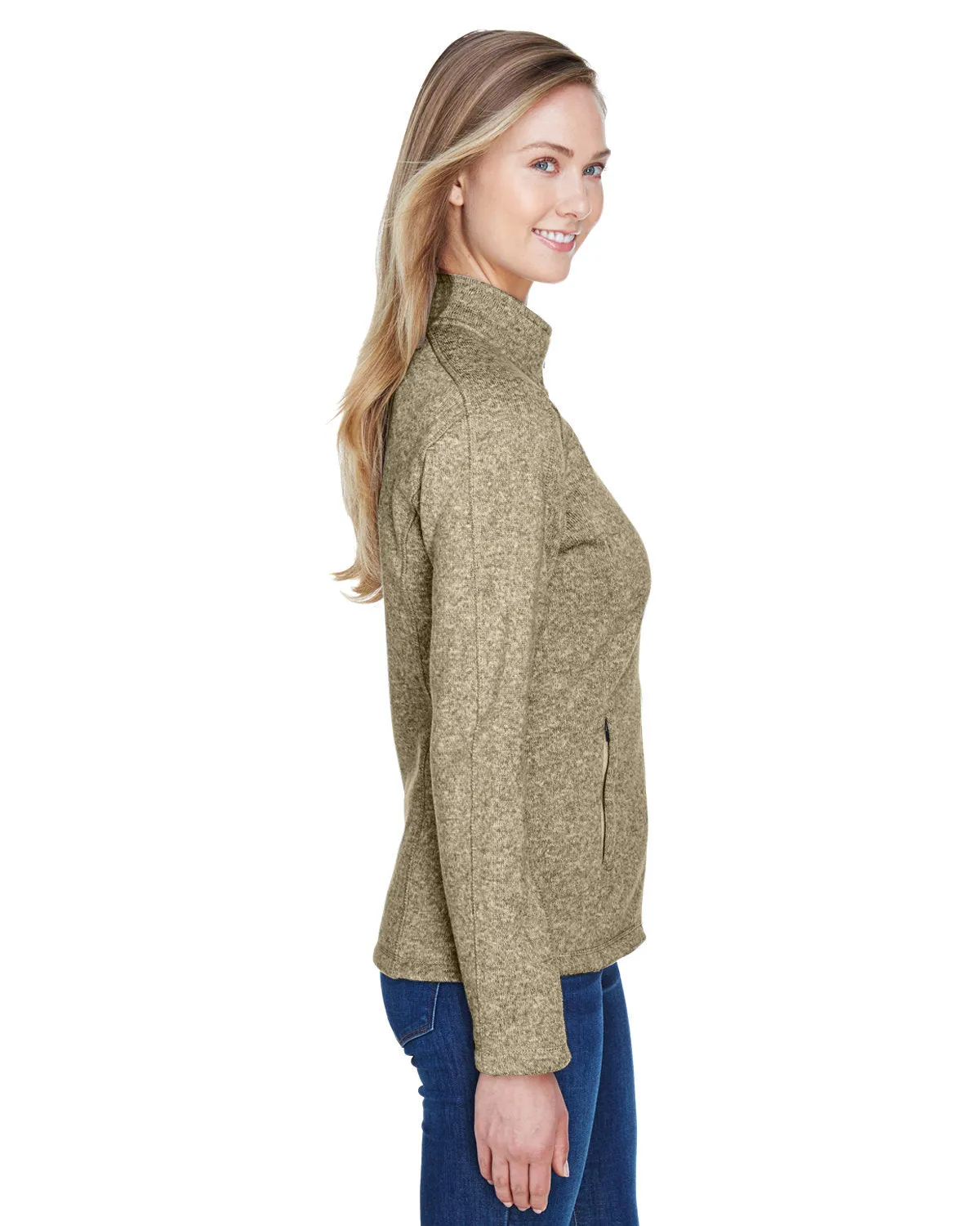 Devon & Jones Ladies Bristol Full-Zip Sweater Fleece Jacket