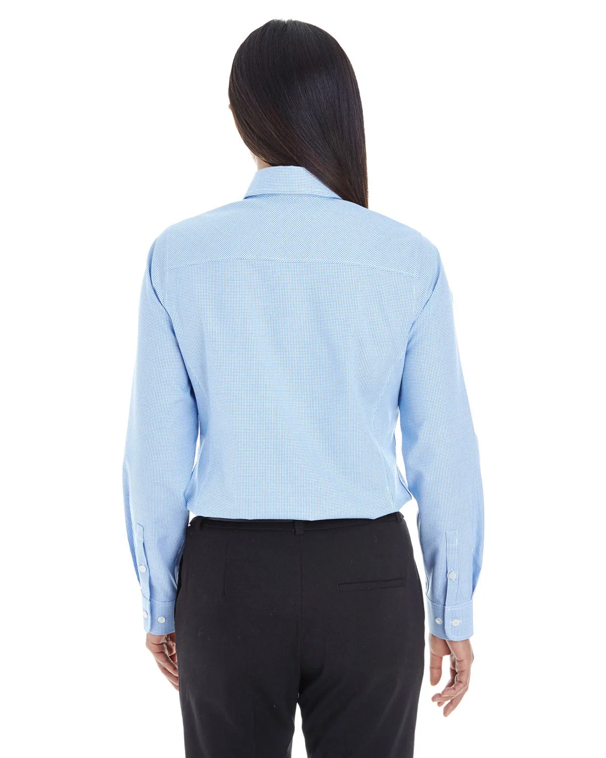 Devon & Jones Ladies Crown Woven Royal Dobby Shirt