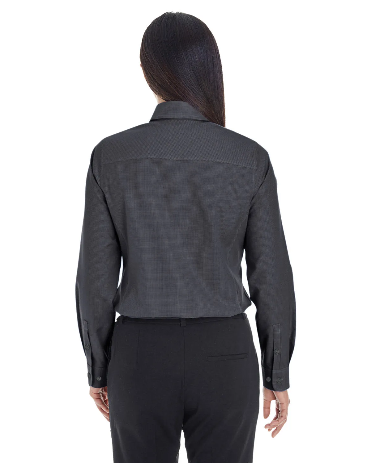 Devon & Jones Ladies Crown Woven Royal Dobby Shirt
