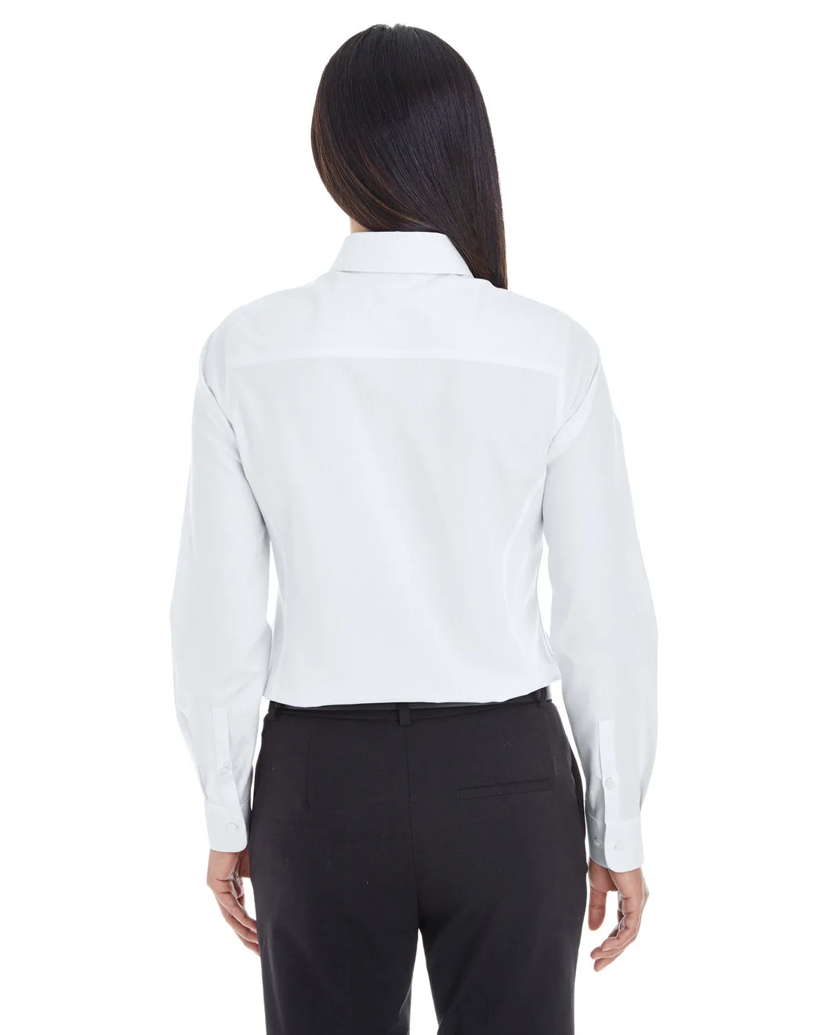 Devon & Jones Ladies Crown Woven Royal Dobby Shirt