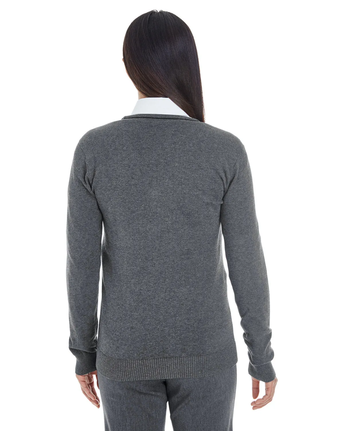 Devon & Jones Manchester Ladies Full-Zip Sweater