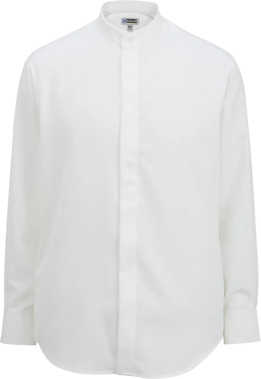 Edwards Bastiste Banded Collar Shirt