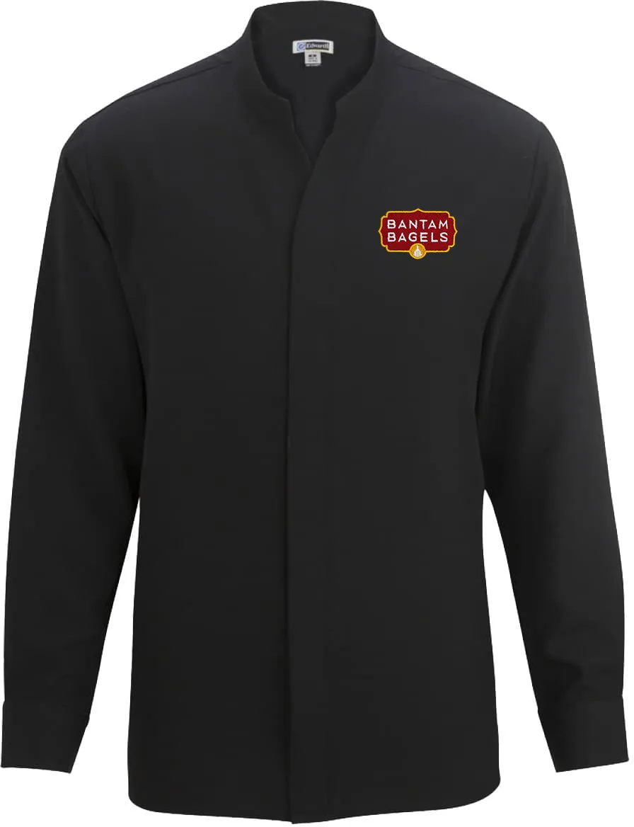 Edwards Bastiste Stand Up Collar Shirt
