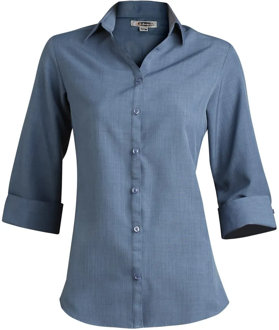 Edwards Ladies Bastiste 3/4 Sleeve Shirt
