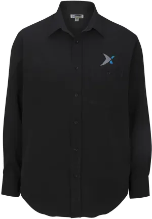Edwards Long Sleeve Bastiste Cafe Shirt