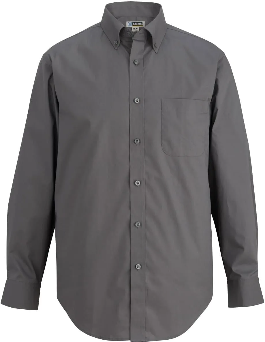 Edwards Long Sleeve Stretch Poplin Shirt