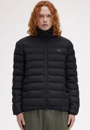 Fred Perry - Hooded Insulated Black - Jacket