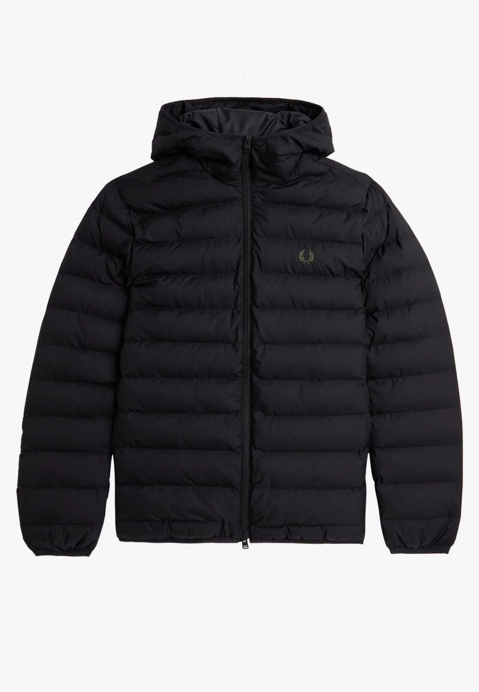 Fred Perry - Hooded Insulated Black - Jacket
