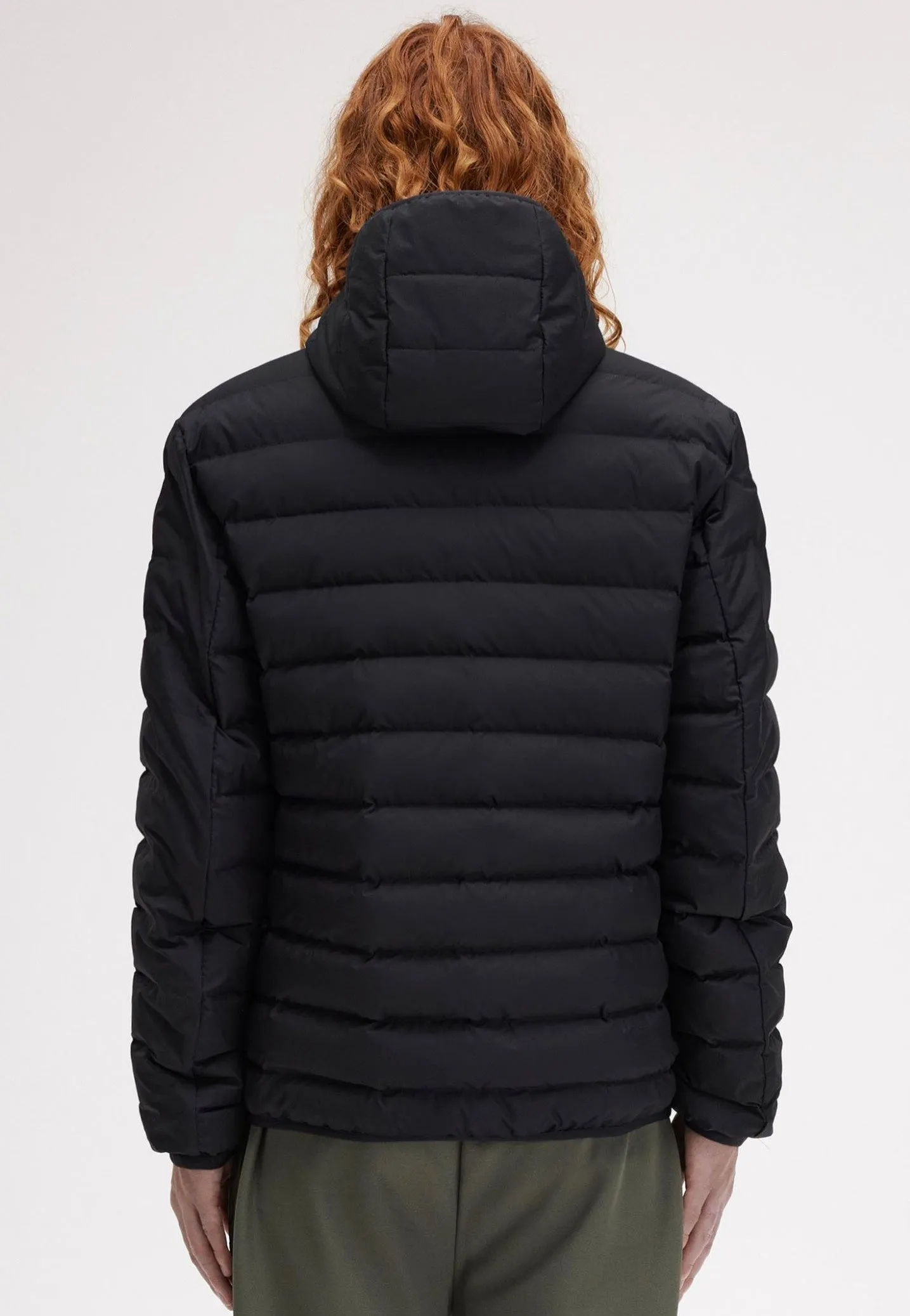 Fred Perry - Hooded Insulated Black - Jacket