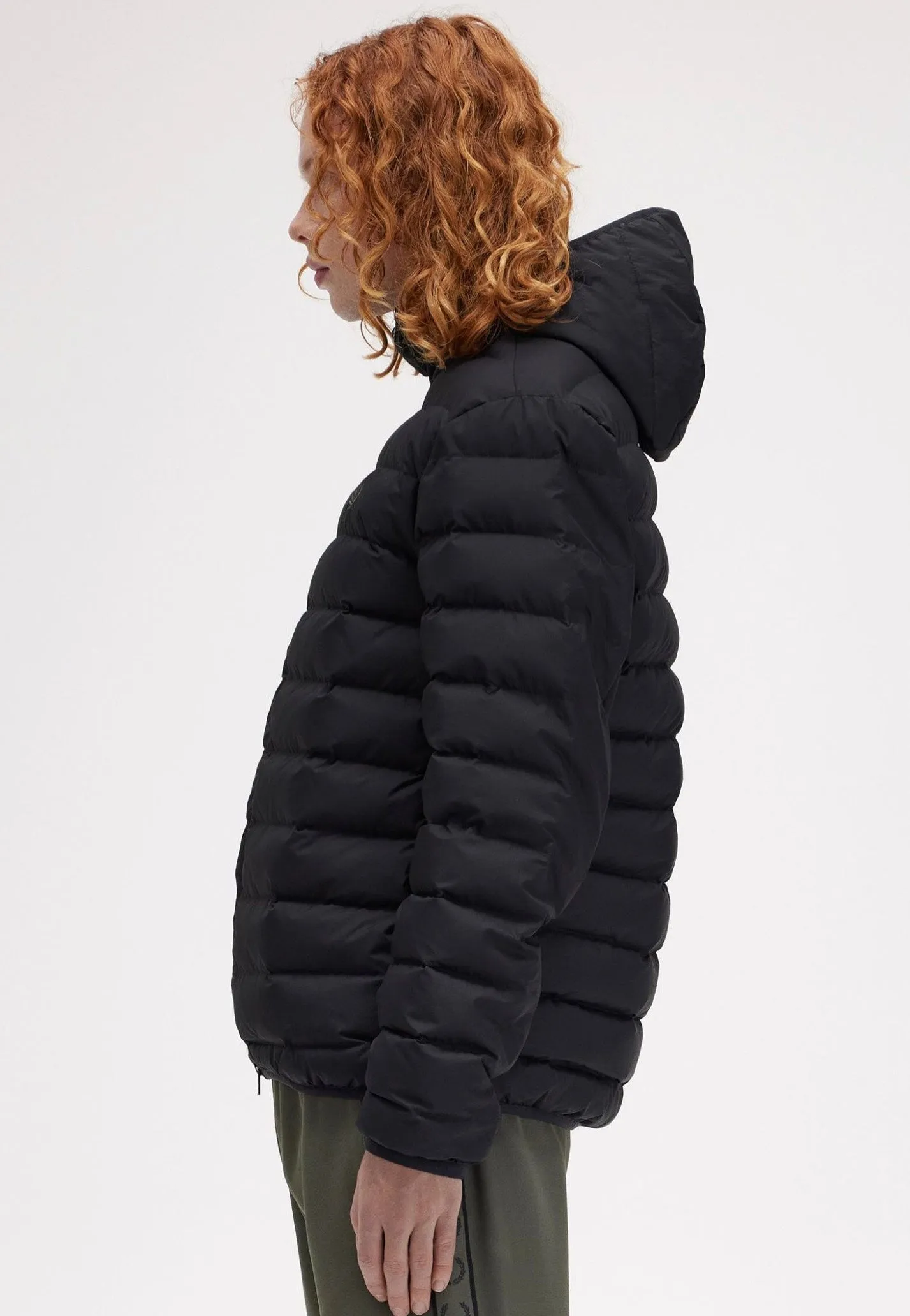 Fred Perry - Hooded Insulated Black - Jacket
