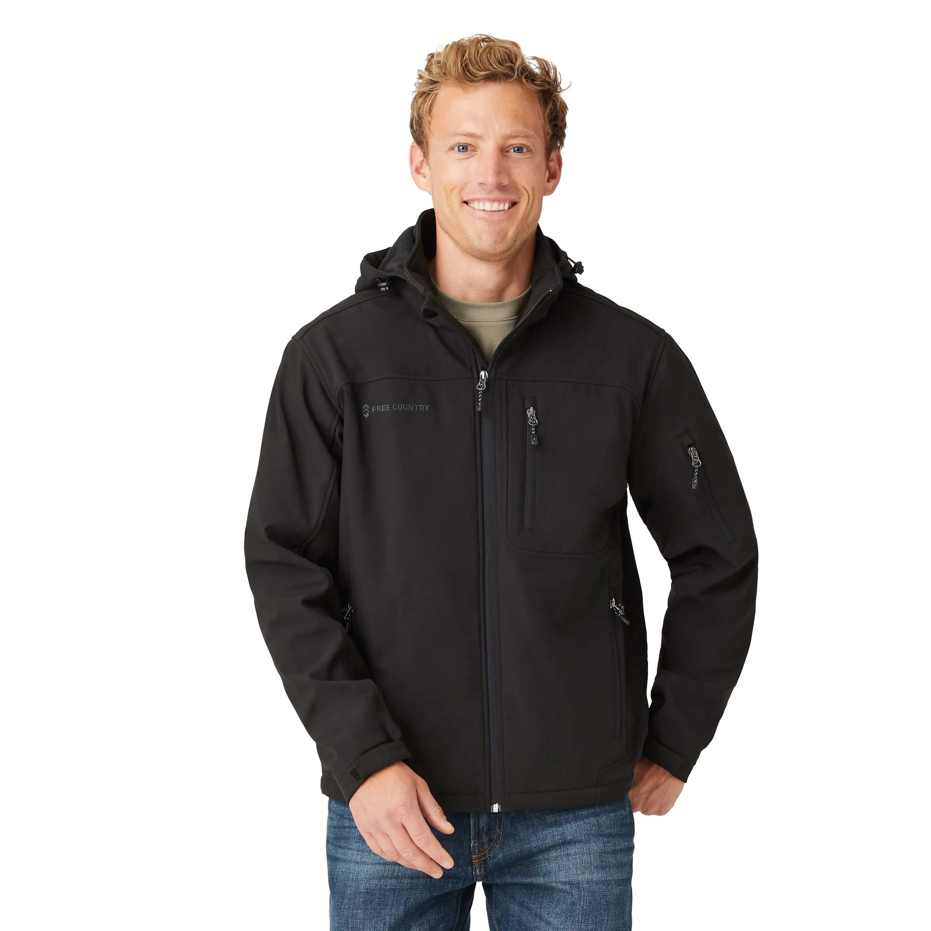 Free Country Men's Odyssey II Flex Super Softshell Jacket