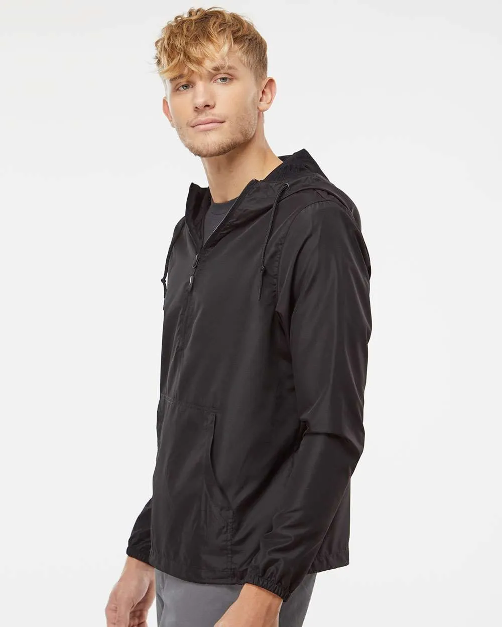 Independent Trading Co. Lightweight Windbreaker Pullover Jacket