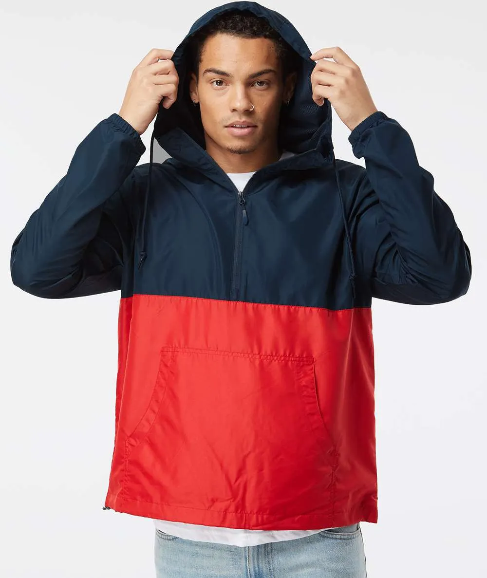 Independent Trading Co. Lightweight Windbreaker Pullover Jacket