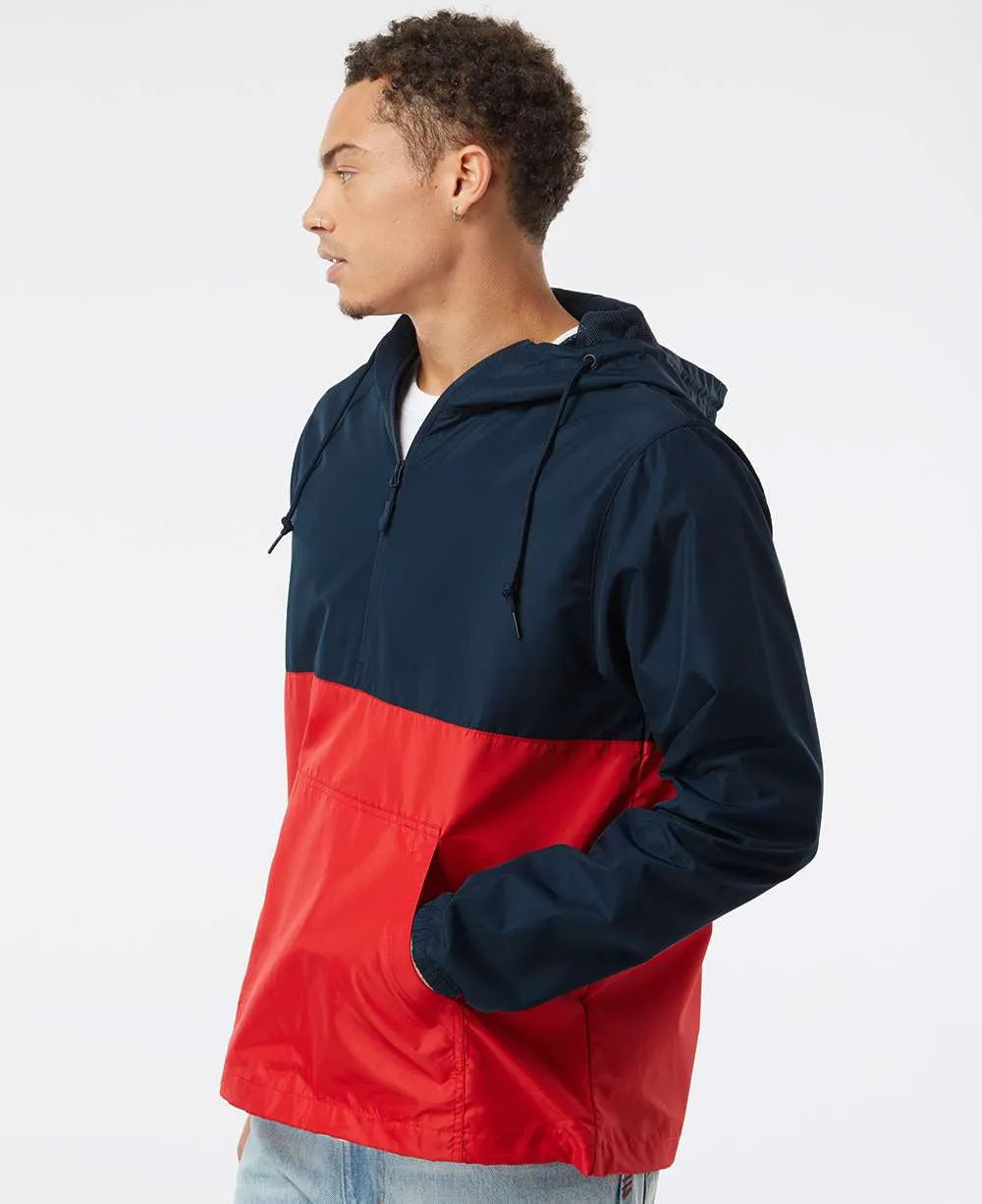 Independent Trading Co. Lightweight Windbreaker Pullover Jacket
