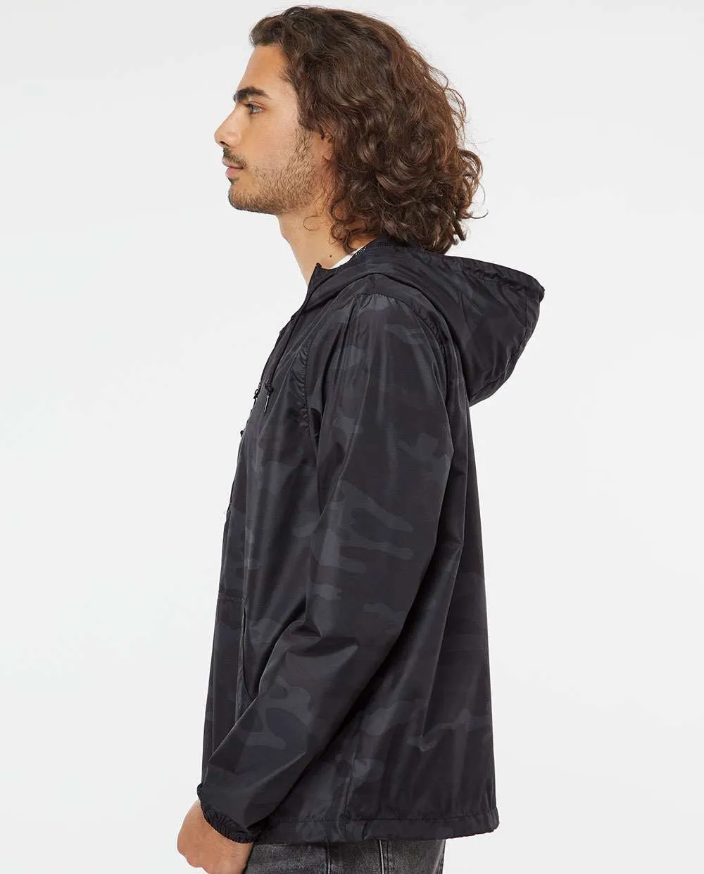 Independent Trading Co. Lightweight Windbreaker Pullover Jacket