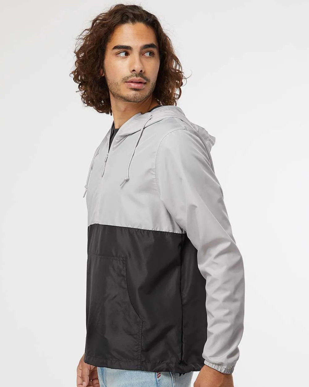 Independent Trading Co. Lightweight Windbreaker Pullover Jacket